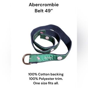 🫎 Abercrombie and Fitch A&F men’s belt NWT